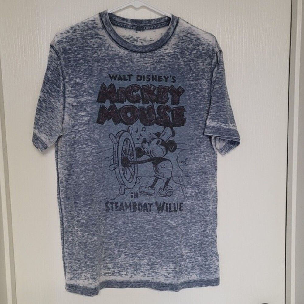 ~ womens thin mickey mouse shirt - has small spot - size S